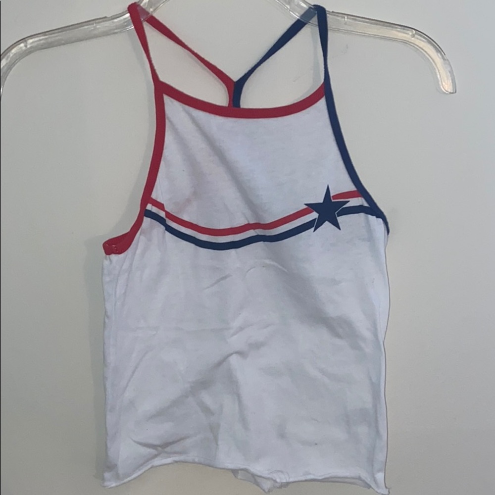 cropped tank top